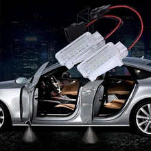2 Pcs 5 W Branco Canbus 18 LED Porta Cortesia Luzes Lâmpadas para Audi A3 A4 A5 A6