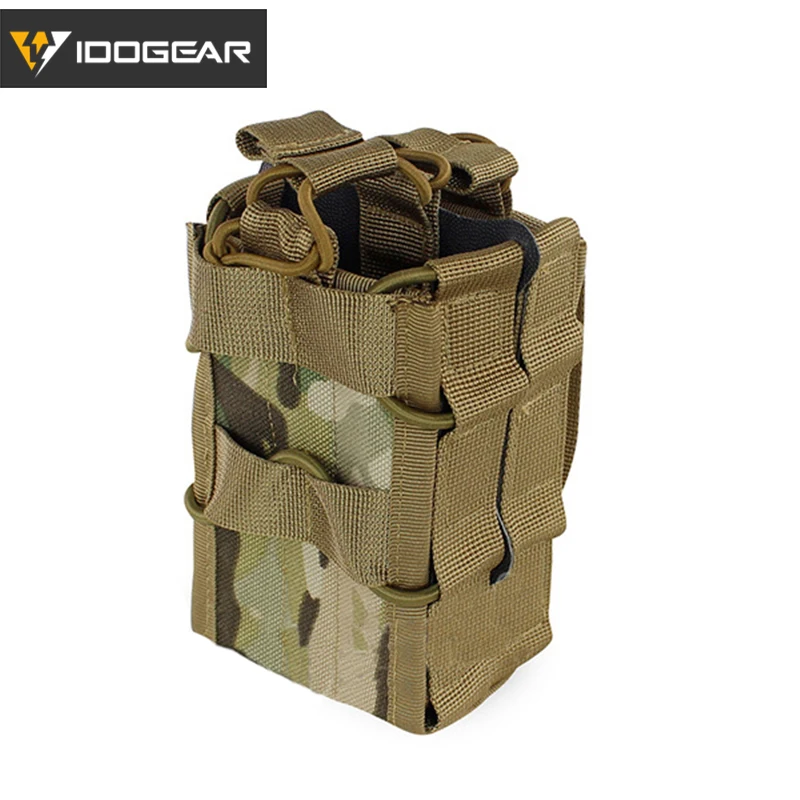 

IDOGEAR MOLLE Modular Double Magazine Tactical Pouch Mag Pouch 5.56mm Airsoft Gear Tacitcal Molle Pouch 3539