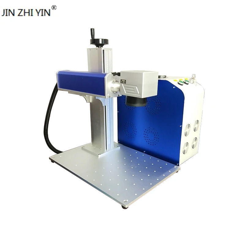 Модель jin Zhi Yin Fiber 30 Вт Raycus волоконная лазерная маркировочная машина