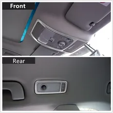 Автомобиля Styling! 3 шт. нержавеющей внутренняя спереди+ задний свет чтения чехол накладка для Audi Q5 2008