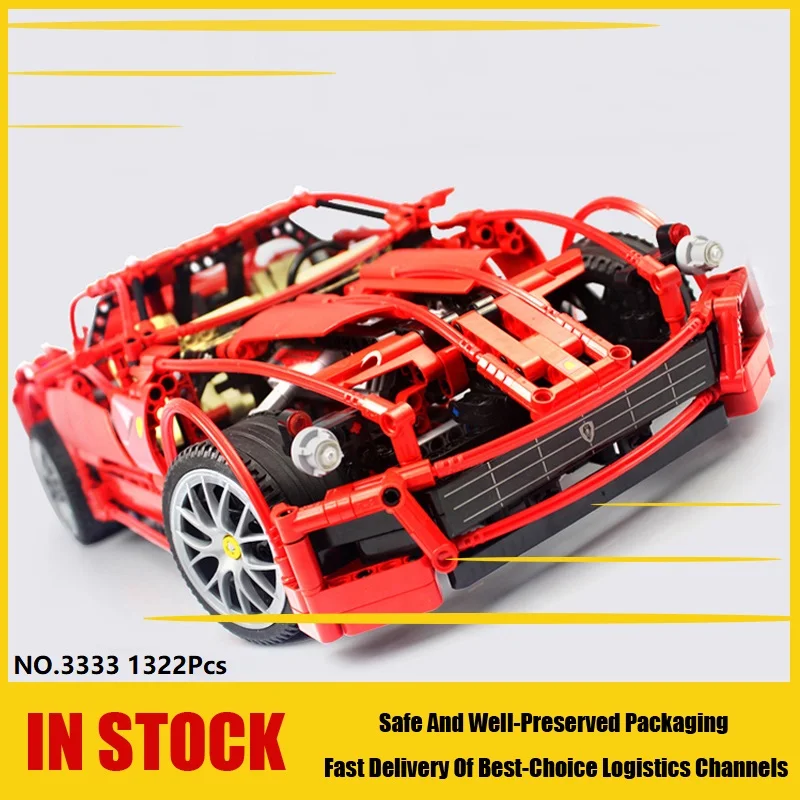 3333 технология Fiorano 1:10 весы 1322 шт гонщики модель автомобиля строительные блоки