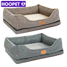 HOOPET собака кровать маленькая Съемная Товары для кошек Подушки