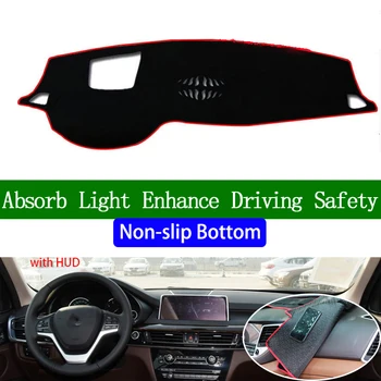 

For BMW X5 2014 2015 2016 2017 2018 Non-slip Bottom Dashboard Cover Car Decals Car Stickers Interior Car Accessories
