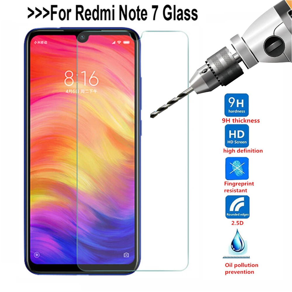 Cristal закаленное стекло для Xiao mi Red mi Note 7 5 6A 8 Pro 7A защита экрана mi 9T 9 se A3 стекло на красном mi note 7 8 Pro стекло