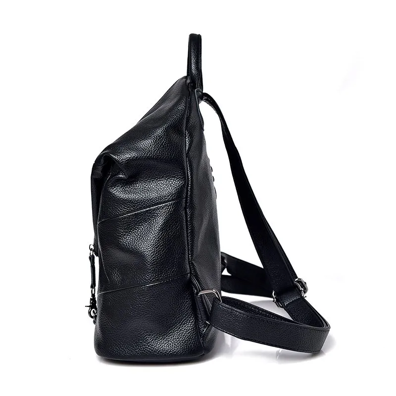 Женские рюкзаки в консервативном стиле, винтажный рюкзак, большая вместительность, однотонный Повседневный Рюкзак, женский рюкзак, рюкзаки для девочек, mochilas