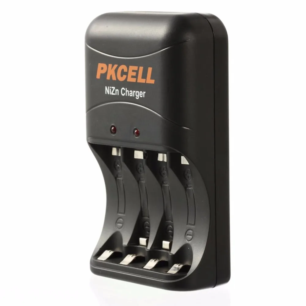 

PKCELL Ni-Zn Battery Charger With EU Plug Fast Charging 4 Slots Intelligent Battery Charger For Nickel Zinc AA/AAA Battery