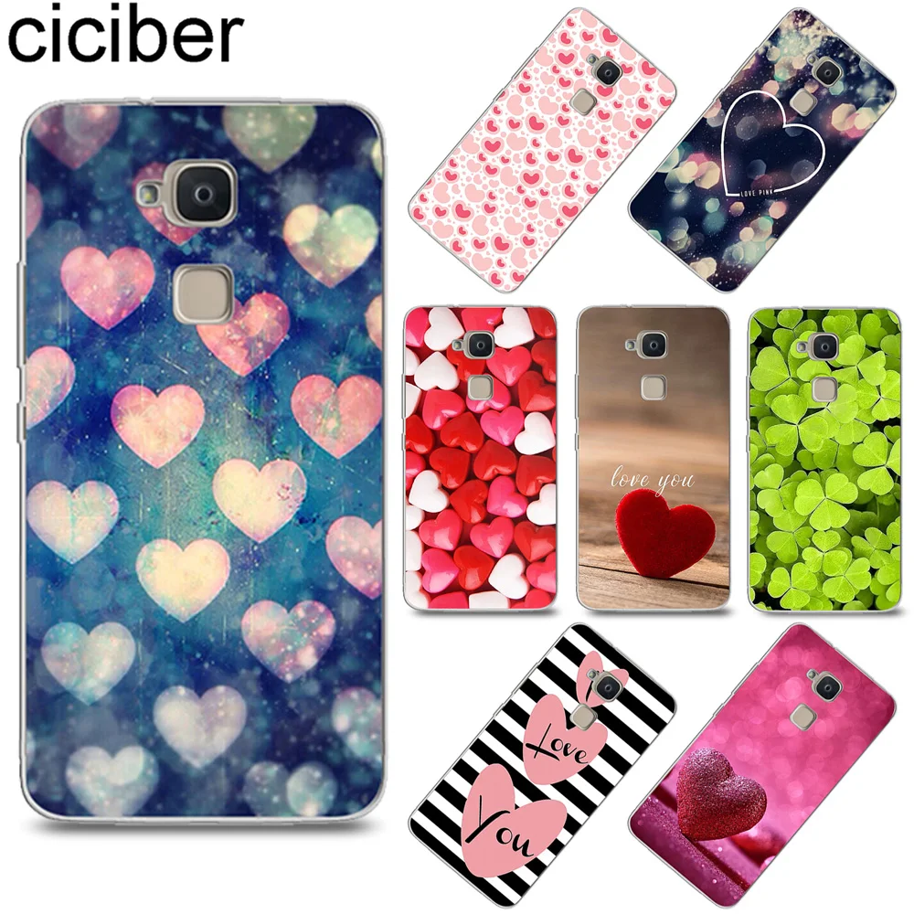 

ciciber Cover for BQ Aquaris X U2 C U X5 V VS X2 M Plus Lite Pro Soft TPU Phone Case for BQ M5 E5s M5.5 E4.5 M4.5 Love Heart