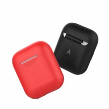 Silicone Case for Apple Airpods Air Pods Protective Cover Pouch Anti Lost Protector Elegant Sleeve Protector Box Accessories