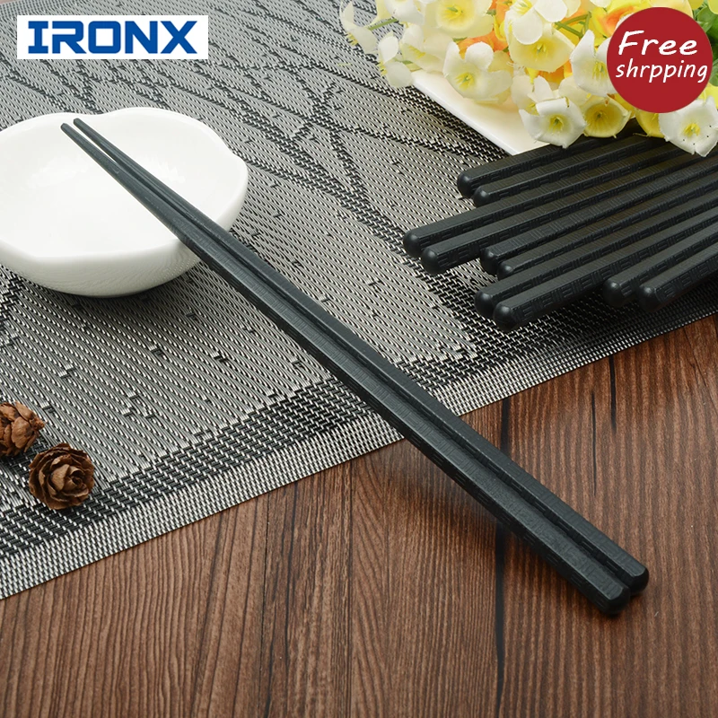 Японские Палочки для суши IRONX hashi длинные палочки из сплава бытовые кухонные
