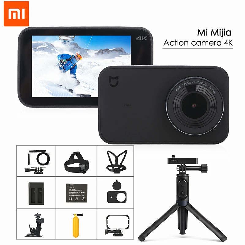 Xiaomi Action Camera Mi Mijia Sport camera 4K /30FPS Ambarella A12S75 WiFi underwater waterproof