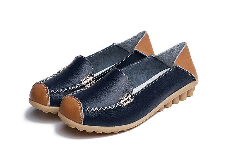 AH 3592 New Spring Autumn Genuine Women Flats Shoes - 24