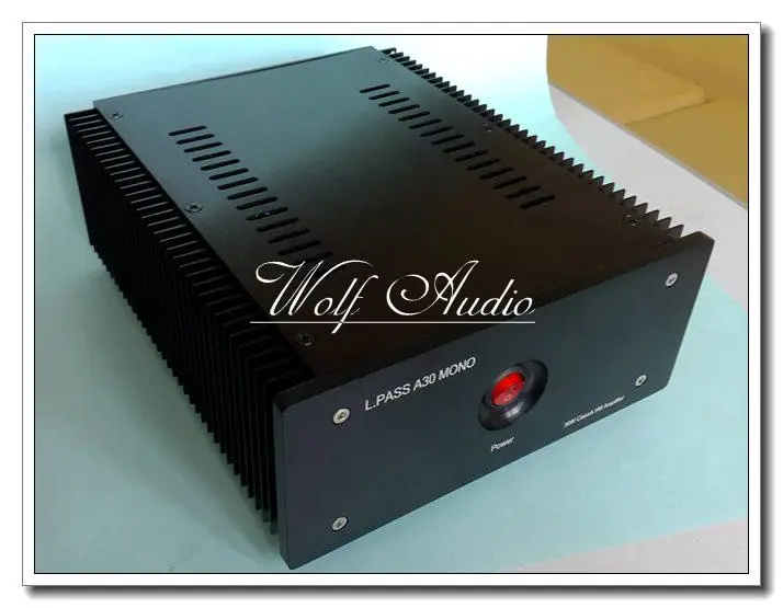 

Finished L.PASS A30 MONO 30W Class A HiFi Power Amplifier