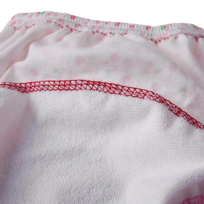 Детские Подгузники моющиеся Детские хлопковые тренировочные трусики многоразовые подгузники ткань памперсы пеленки