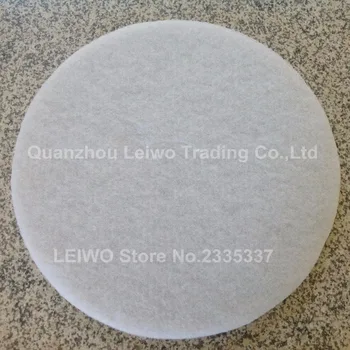 

Sponge Polishing Pad 20 inch (500 mm) Without Diamond Plain White Soft To Make Cleaned Concrete Floor Become Shiny Dry Use