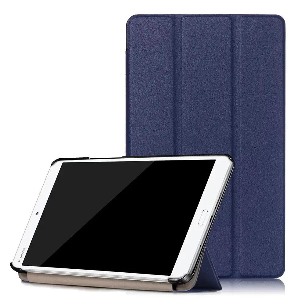 

Ultra Slim Flip Protective Shell for Huawei Media Pad M3 8.4 Inch BTV-W09/DL09 Tablet Folio Stand Leather Case Cover