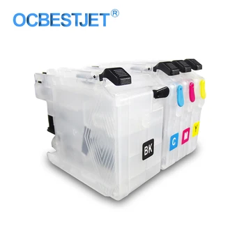 

LC525 LC529 LC525XL LC529XL Empty Refillable Ink Cartridge For Brother DCP-J100 DCP-J105 MFC-J200 Printer 4Colors/Set