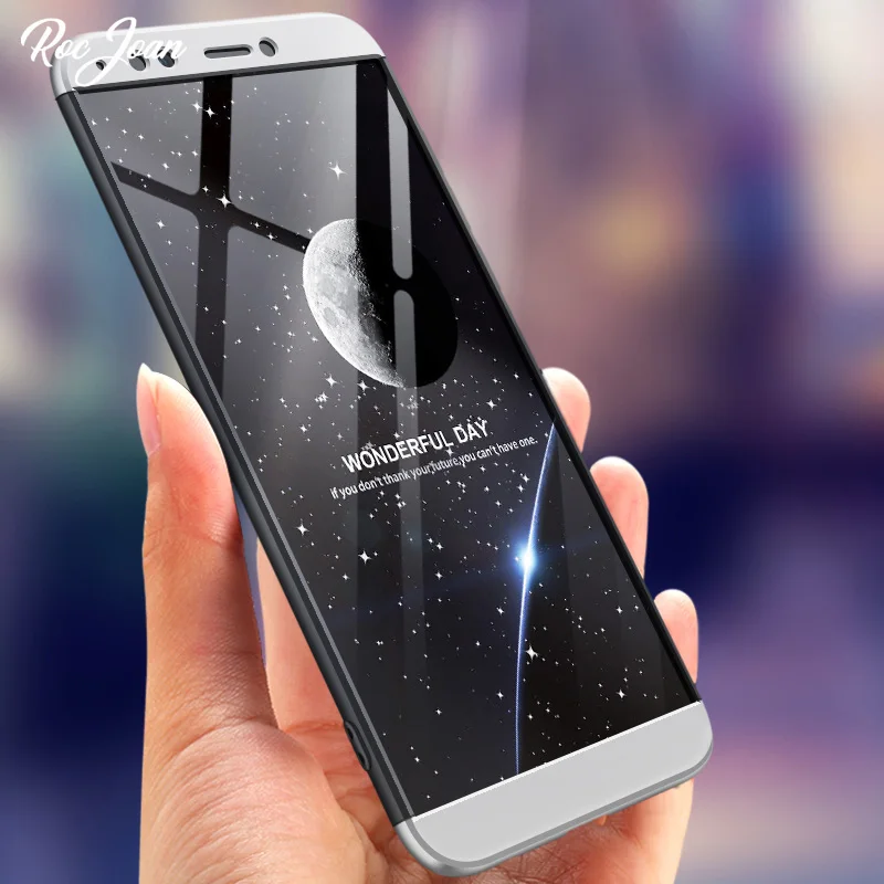 360 полная защита чехол для Huawei Y7 Prime 2018 3 в 1 Гибридный ПК задний противоударный Nova 2