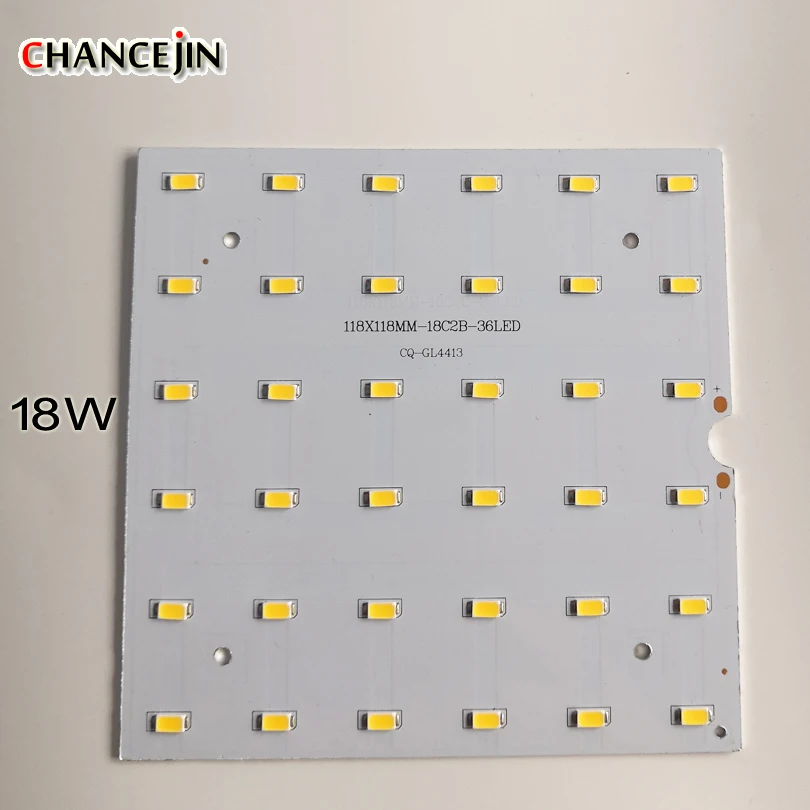 6W 9W 12W 18W Светодиодный светильник доска для вниз s лампы и DIY SMD5730/2835 220 300mA 120lm/W