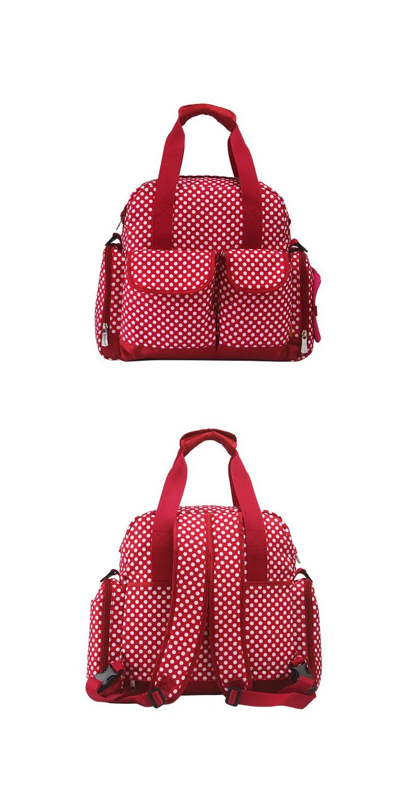 Fashion Baby Stroller bag Multi-functional Mother and Child Outdoor Handbag Large Capacity Mother Backpack Mummy Shoulder Bags7