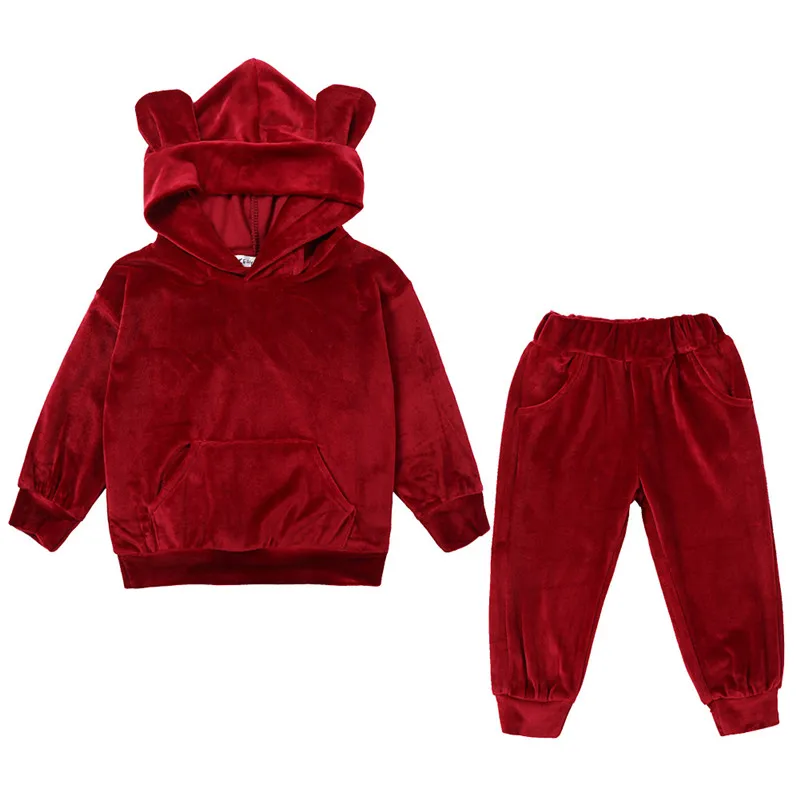 Newborn Clothes 2019 Autumn Winter Baby Girls Clothes Set T-Shirt+Pants 2pcs Set Baby Outfits Suit Infant Girls Clothing