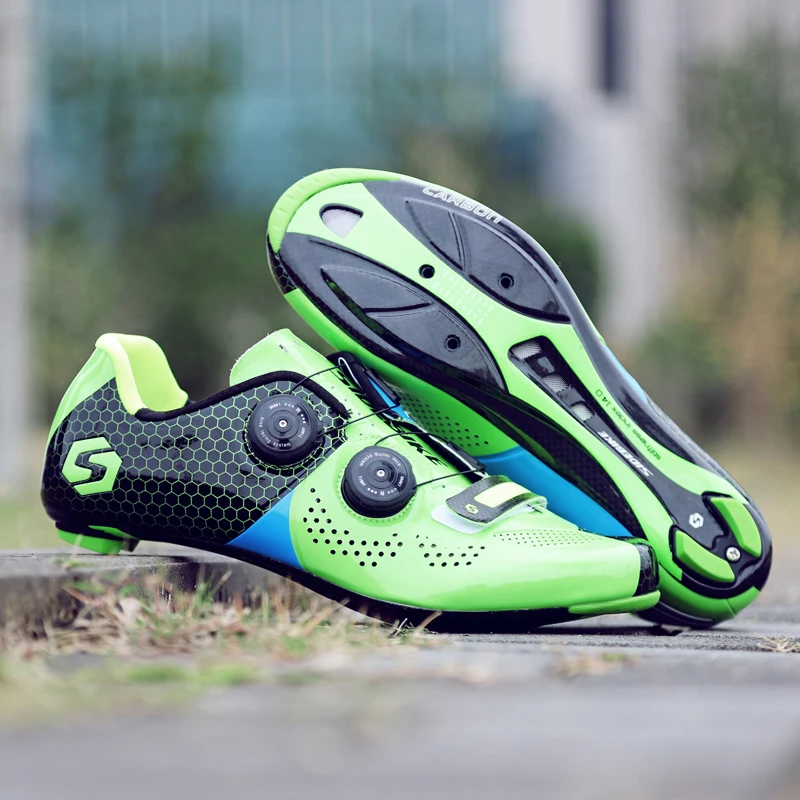 Новинка SIDEBIKE велосипедная углеродная велосипедная обувь для женщин и мужчин самоблокирующаяся углеродная обувь гоночная обувь для шоссейного велосипеда цвет