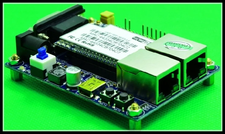 Серийный к модулю WIFI серийный Ethernet Коммутатор передачи WI FI чтобы отправить доска