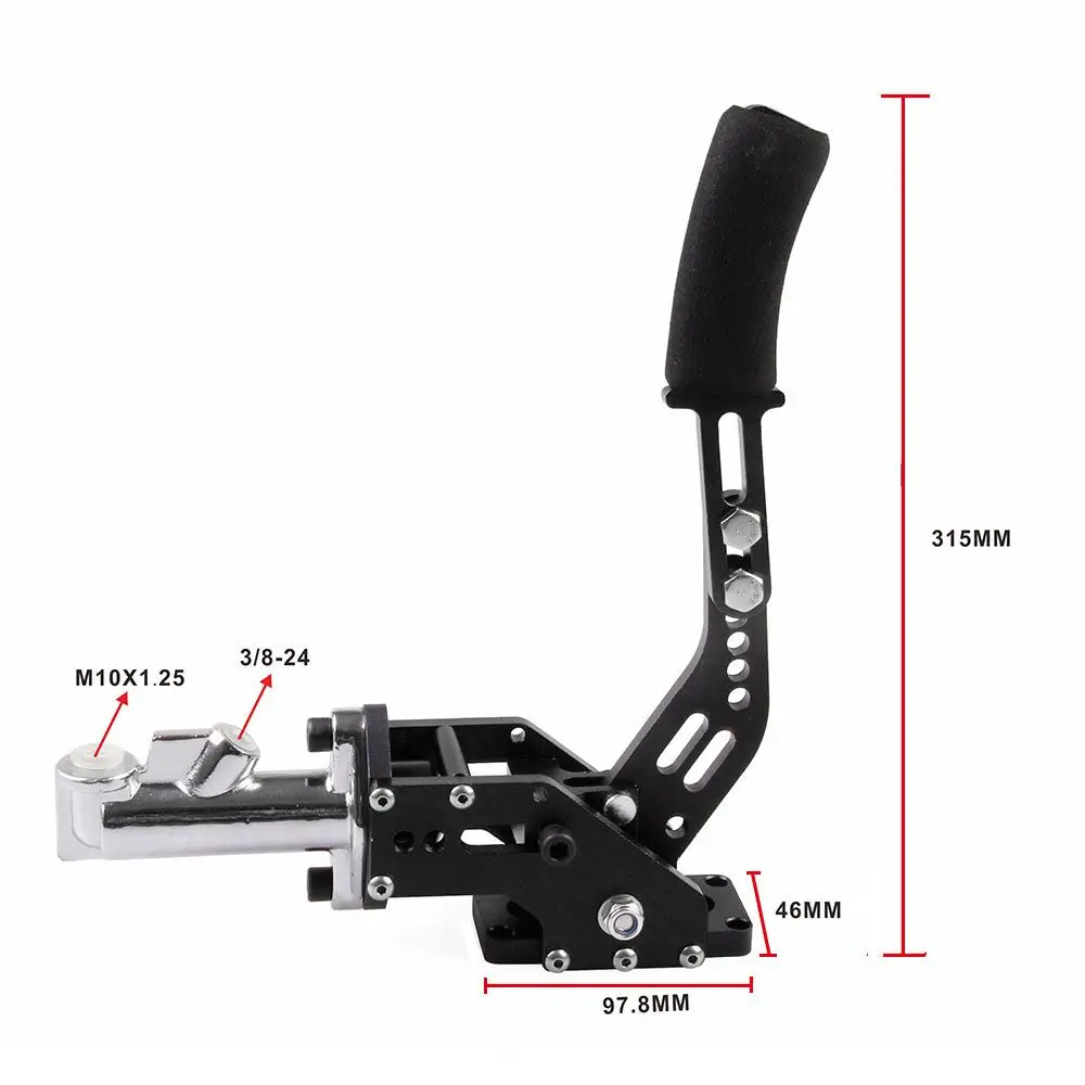 Free Shipping- Universal Car Hydraulic Handbrake handbrake drift hand brake HT3654