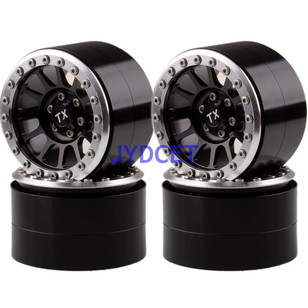 2022 Алюминиевый 12 спиц Beadlock 2 &quotобод колеса 4 шт для Axial Yeti/Wraith RC внедорожный