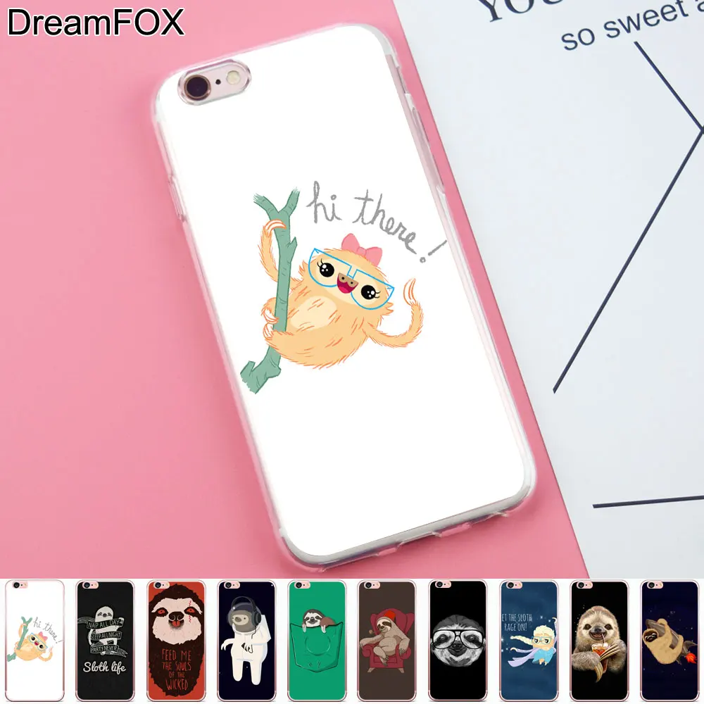 DREAMFOX K081 зла лень Мягкий силиконовый чехол из ТПУ для Apple iPhone X XR XS Max 8 7 6 S плюс 5 5S SE 5C