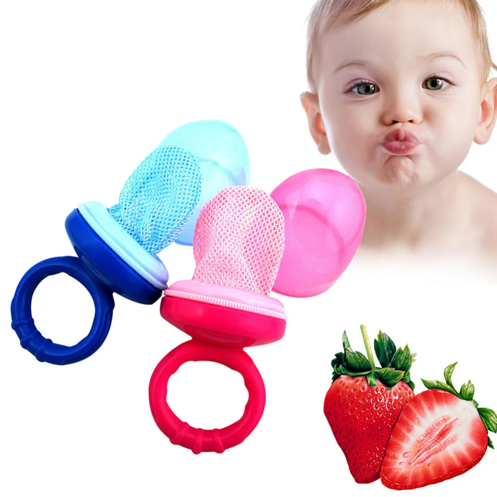 Baby Fresh Food Feeder Pacifier Environment Friendly String Bag Style