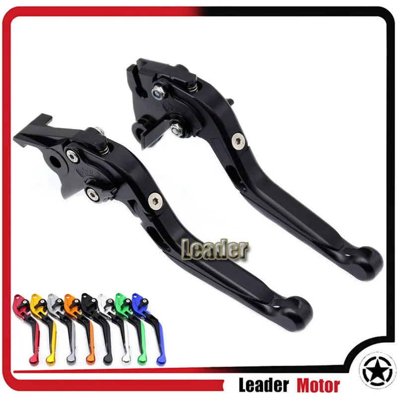 Для KAWASAKI Z1000 Z 1000 2003 2004 2005 2006 Мотоцикл Аксессуары Складной Выдвижные Рычаги Тормоза Сцепления Зеленый ЛОГОТИП Z1000