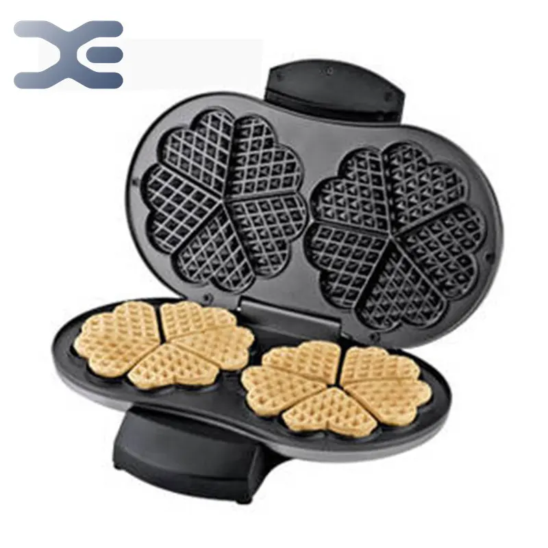 

Waffle Machine Machine Commercial Home Cake Sandwich Electromechanical Baking Pan Crepe Paper Stainless Steel Housing