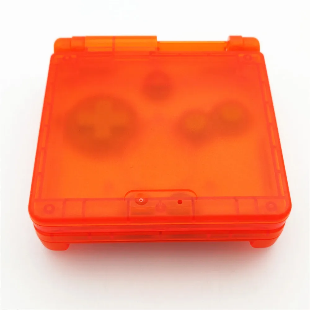 ホット透明なクリアオレンジシェルゲームボーイアドバンス Sp Gba Sp のためのコンソール 交換部品 アクセサリー Aliexpress