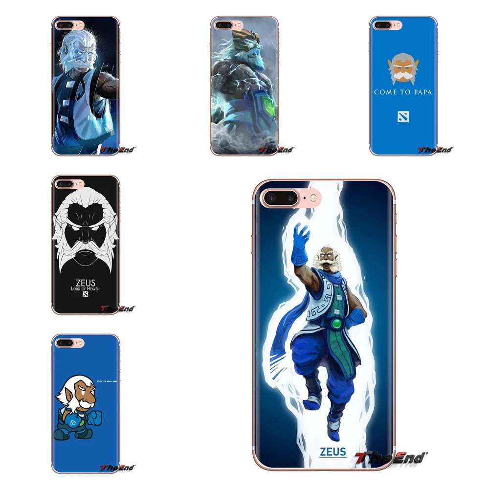 Мягкие прозрачные чехлы для Huawei Mate Honor 4C 5C 5X6X7 7A 7C 8 9 10 8C 8X20 Lite Pro game dota 2 zeus |