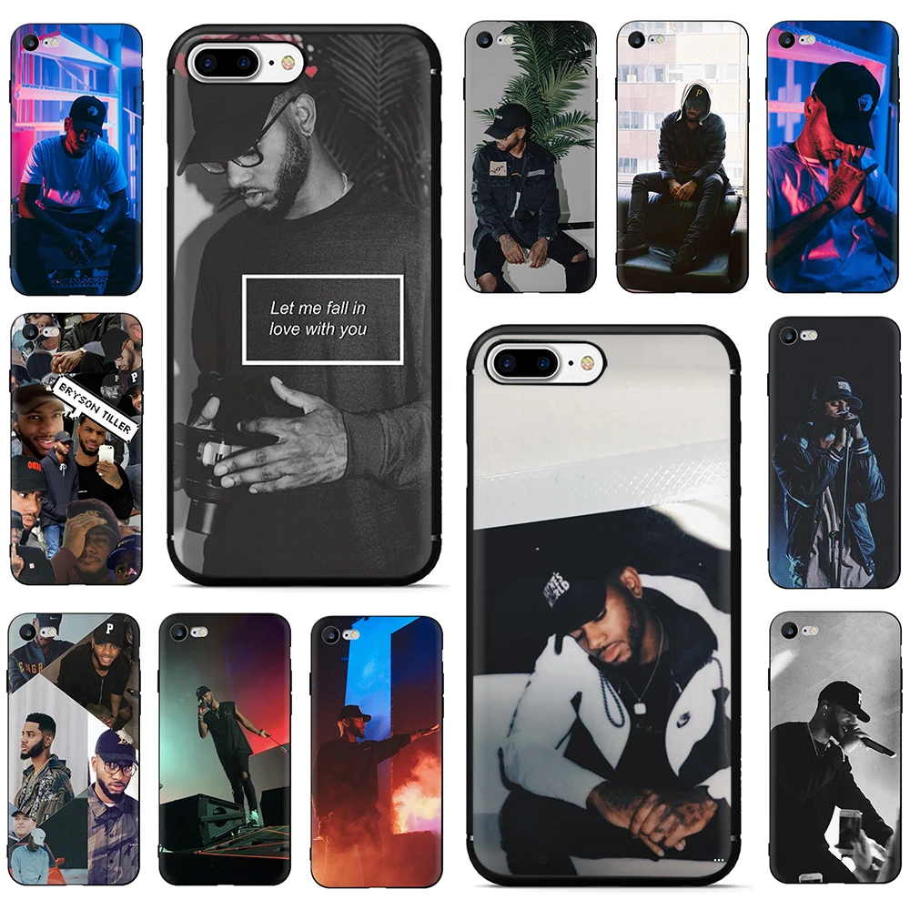 Мягкий силиконовый чехол для телефона Bryson Tiller из ТПУ iPhone 5 5S SE 2020 6 6s 7 8 plus X XR XS 11 12 Pro