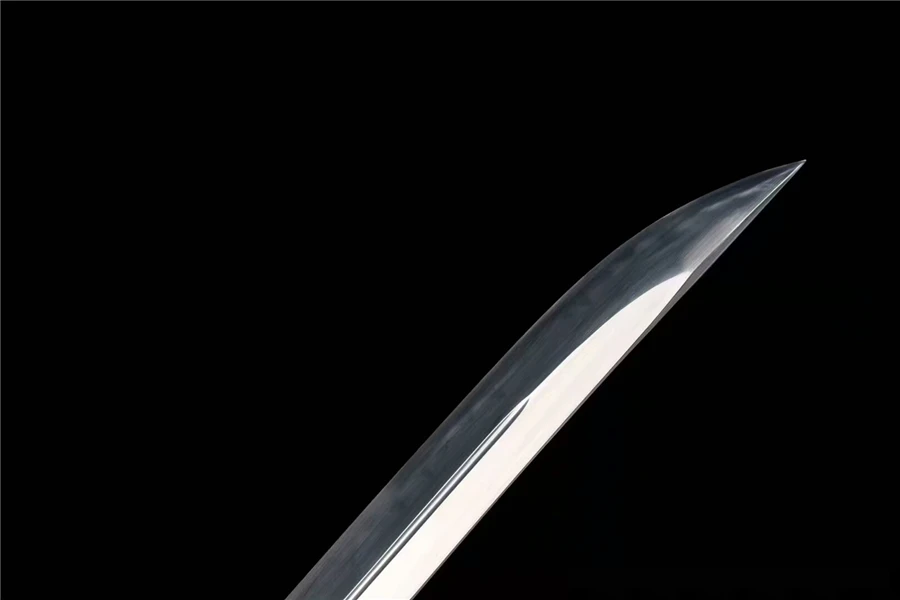 Высококачественная японская заточенная глина катана закаленное T10 стальное