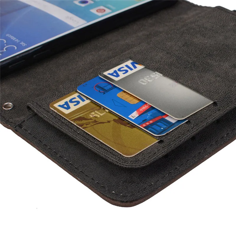 Luxury Wallet Case sFor Samsung Galaxy Multifunction Nine cards Case Flip Leather Phone Coque Cover sFor Samsung Galaxy Case5