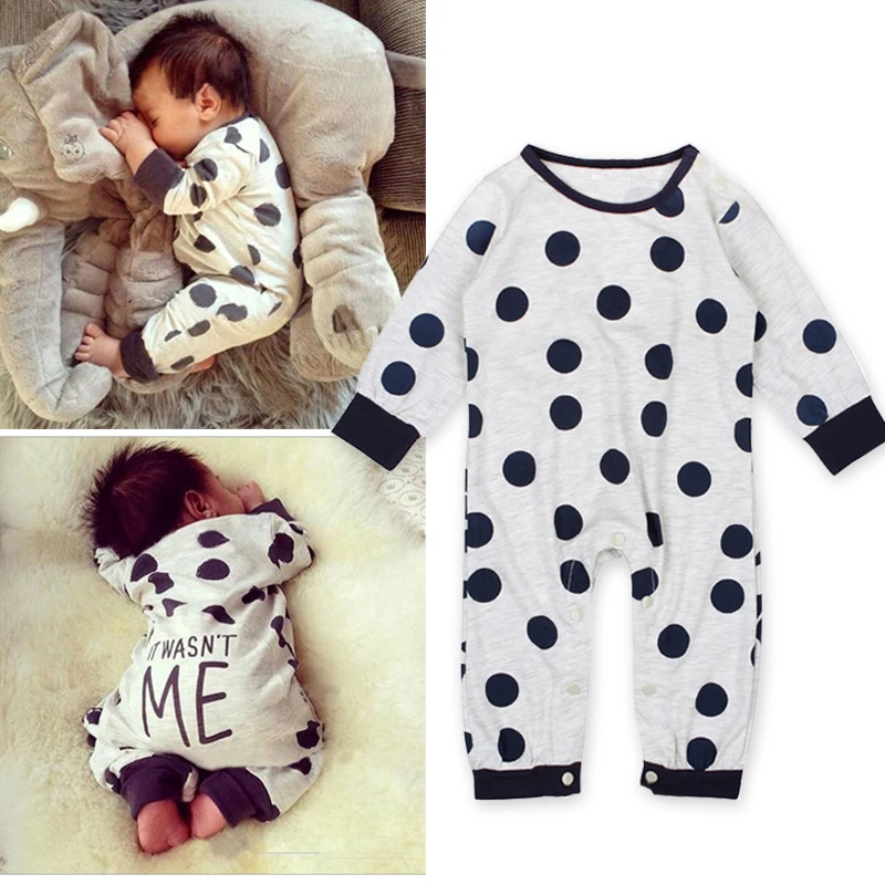 baby boy polka dot clothes
