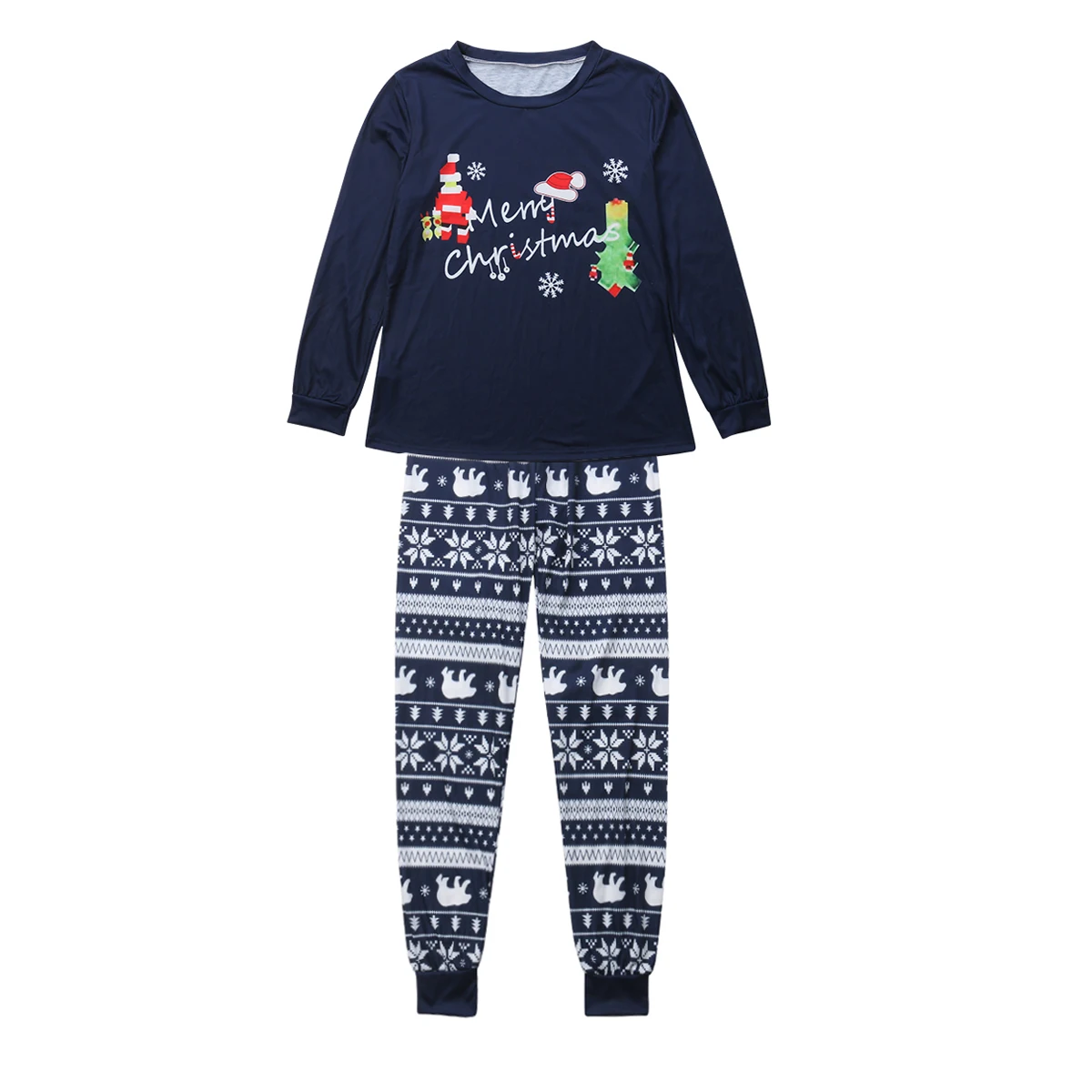 Брендовые рождественские пижамы для всей семьи, Новогодняя одежда для мамы и дочки, Семейные комплекты, одежда для сна, пижамный комплект, семейный образ