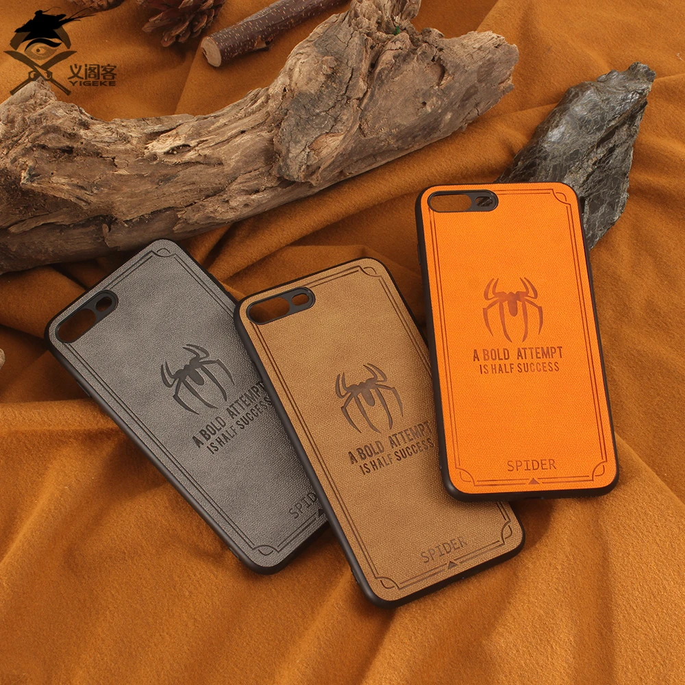 YIGEK Phone Cases for Iphone 7X HUAWEI P20 VIVO X21 OPPO R15 Bags. Extravagant Soft and Comfortable Cortex Spider-Man Case |