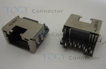 

5pcs Laptop MotherBoard Common use Female RJ45 Jack Connector With LED