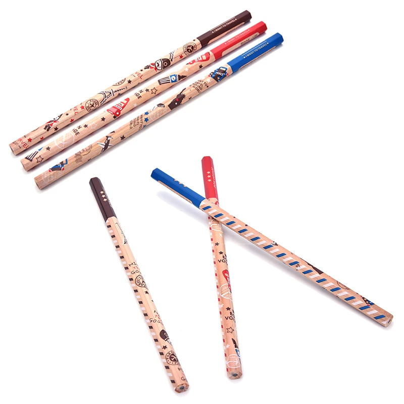 12 шт. Стандартный карандаш HB карандаши для Рисование lapices канцелярские принадлежности для офиса школьные принадлежности материал escolar infantil