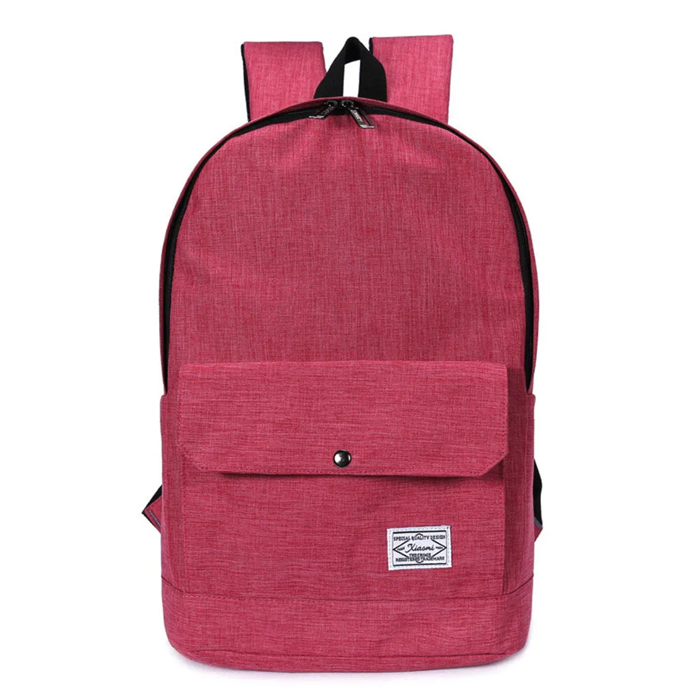 

Fashion 5 Colors New Arrivals Brand Design Teenager Schoolbag Men Women Canvas Backpack Weekend Travel Bags