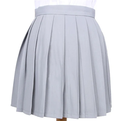 Aliexpress.com : Buy 2018 High Waist Pleated Skirt Anime Cosplay School ...