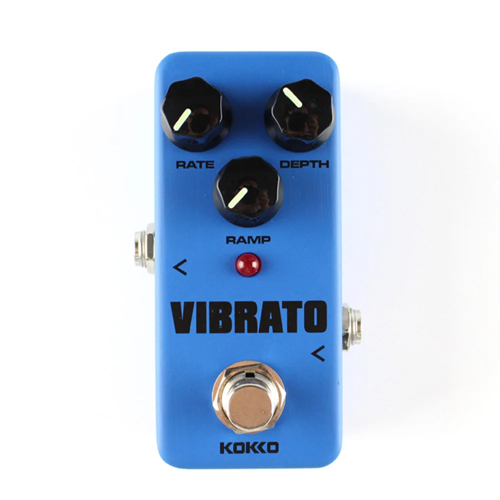 HLBY kokko FVB2 мини Vibrato Effects электрический бас гитарная педаль для гитары укулеле скрипки Музыкальные