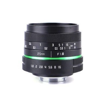 

25mm F1.4 CCTV C-Mount Lens for APS-C sensor adapter for C-M4/3 Olympus E-P6/E-PL7/E-PL6/E-PL5/E-PM3 E-M5II E-M10 II E-M1