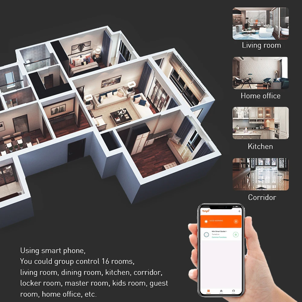 5 шт. Tuya Smart WiFi реостат, переключательный модуль 150 Вт умный переключатель диммер работа с Alexa Echo Google Home Совместимость