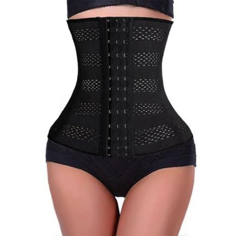 

1pc Women Body Shaper Latex Rubber Waist Trainer Cincher Under Bust Corset Shapewear