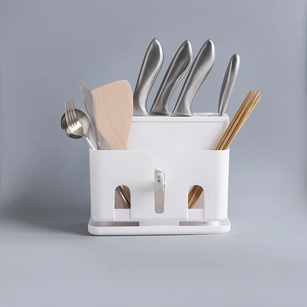Многофункциональные кухонные аксессуары, полый держатель для ножей, устройство для хранения, держатель, кухонные стеллажи для хранения, подставка для кухонных ножей, сумка