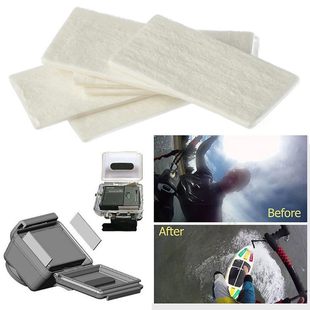 12 PCS Gopro Anti-Fog Inserts Anti Fog Drying for Hero 4 3+ 3 2 SJCAM Xiaomi yi Action Camera | Электроника
